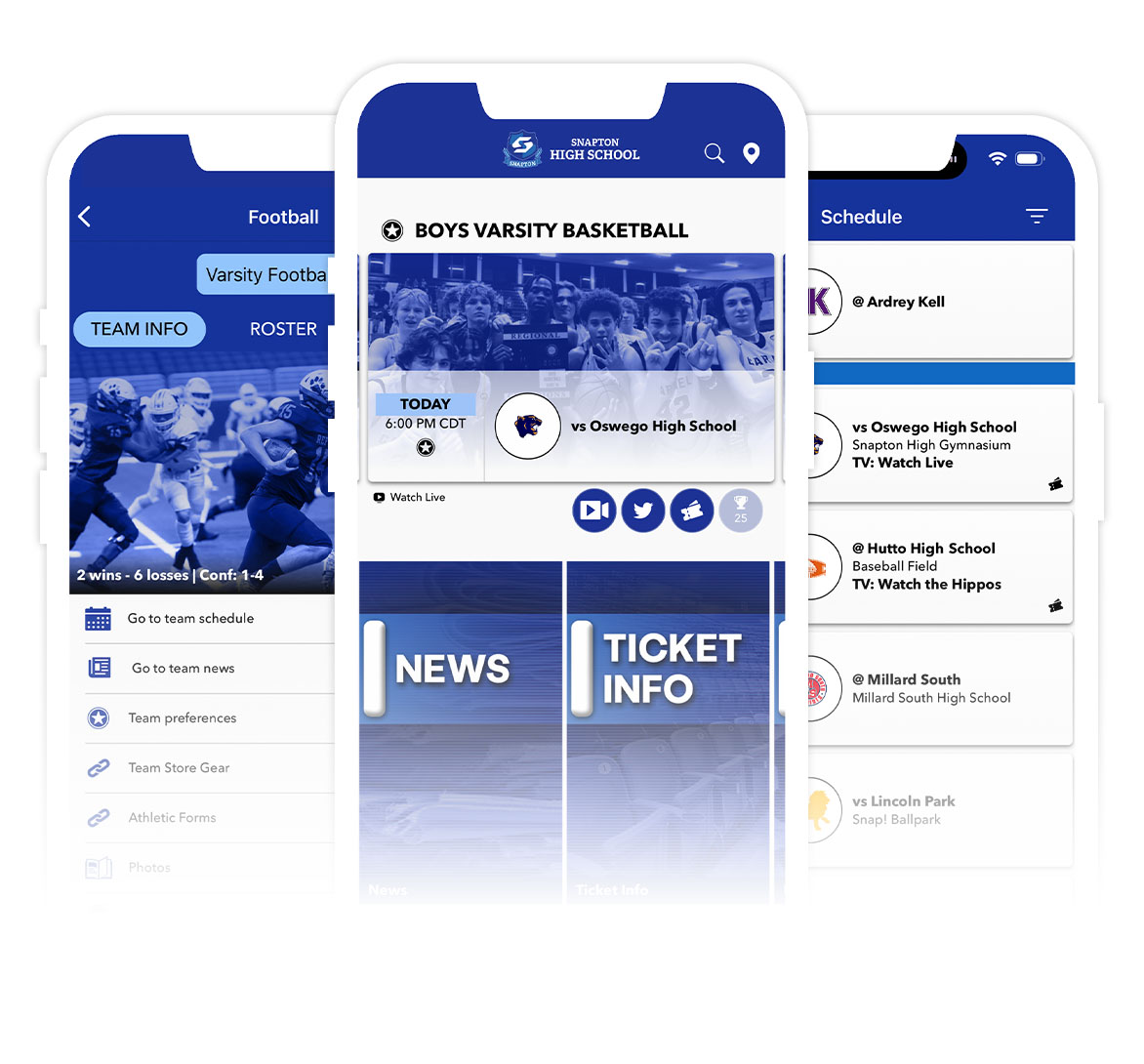 FanX screenshots on phone